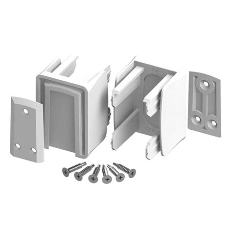 veranda metal fence bracket|veranda slide lock brackets.